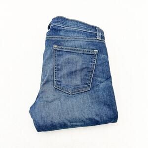 Hatch x Current Elliott The Maternity Stiletto Townie Denim Jeans Size 27